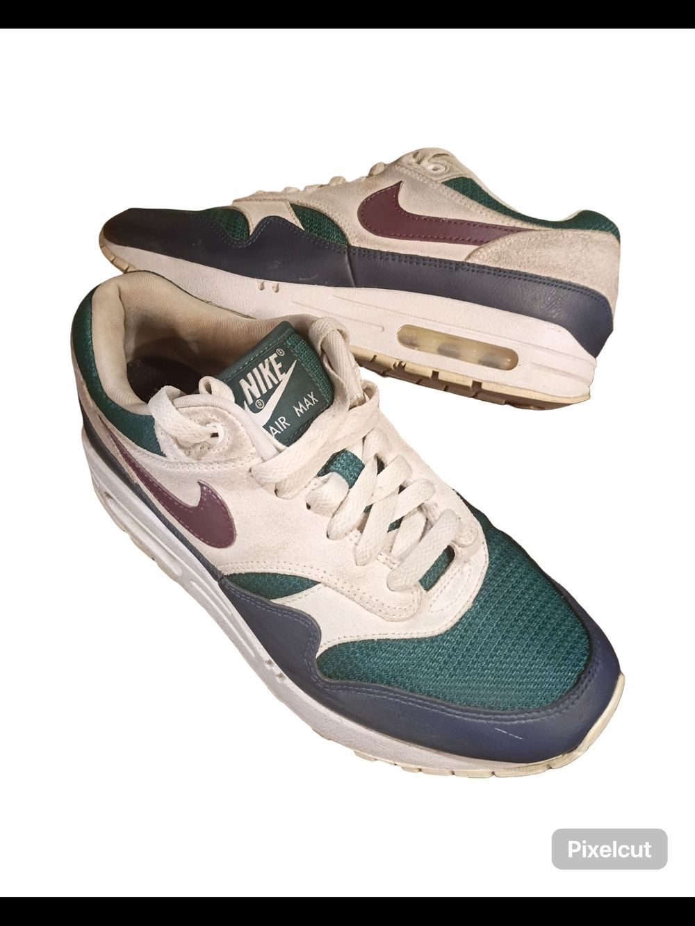 One-of-a-Kind Custom Nike Air Max 1 ID Sneakers – Women’s Size 8 - Picture 6 of 12